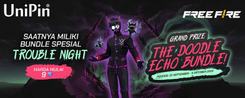 Saatnya Miliki Bundle Spesial Trouble Night di Free Fire Hanya di UniPin!